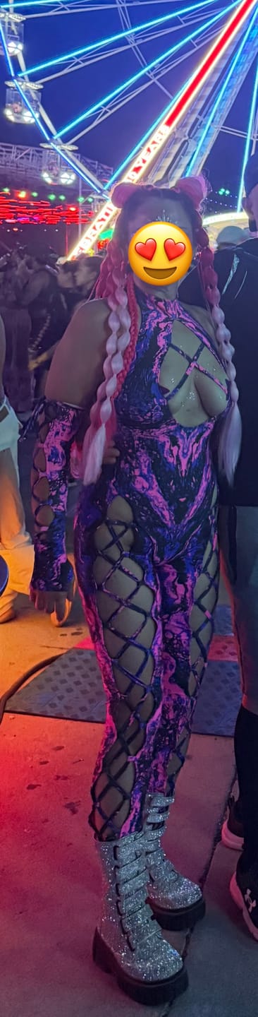 Customer photo review of Nelo Angelo Criss-Cross Jumpsuit