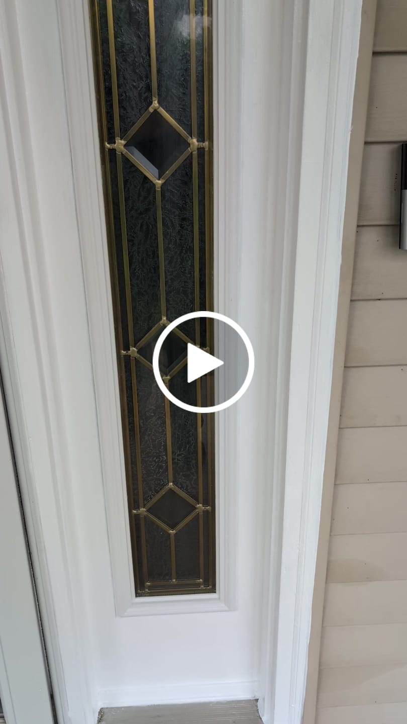 Customer video review of Full Sidelite Frame Kit