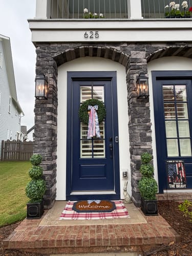 Customer photo review of Patriotic Chinoiserie