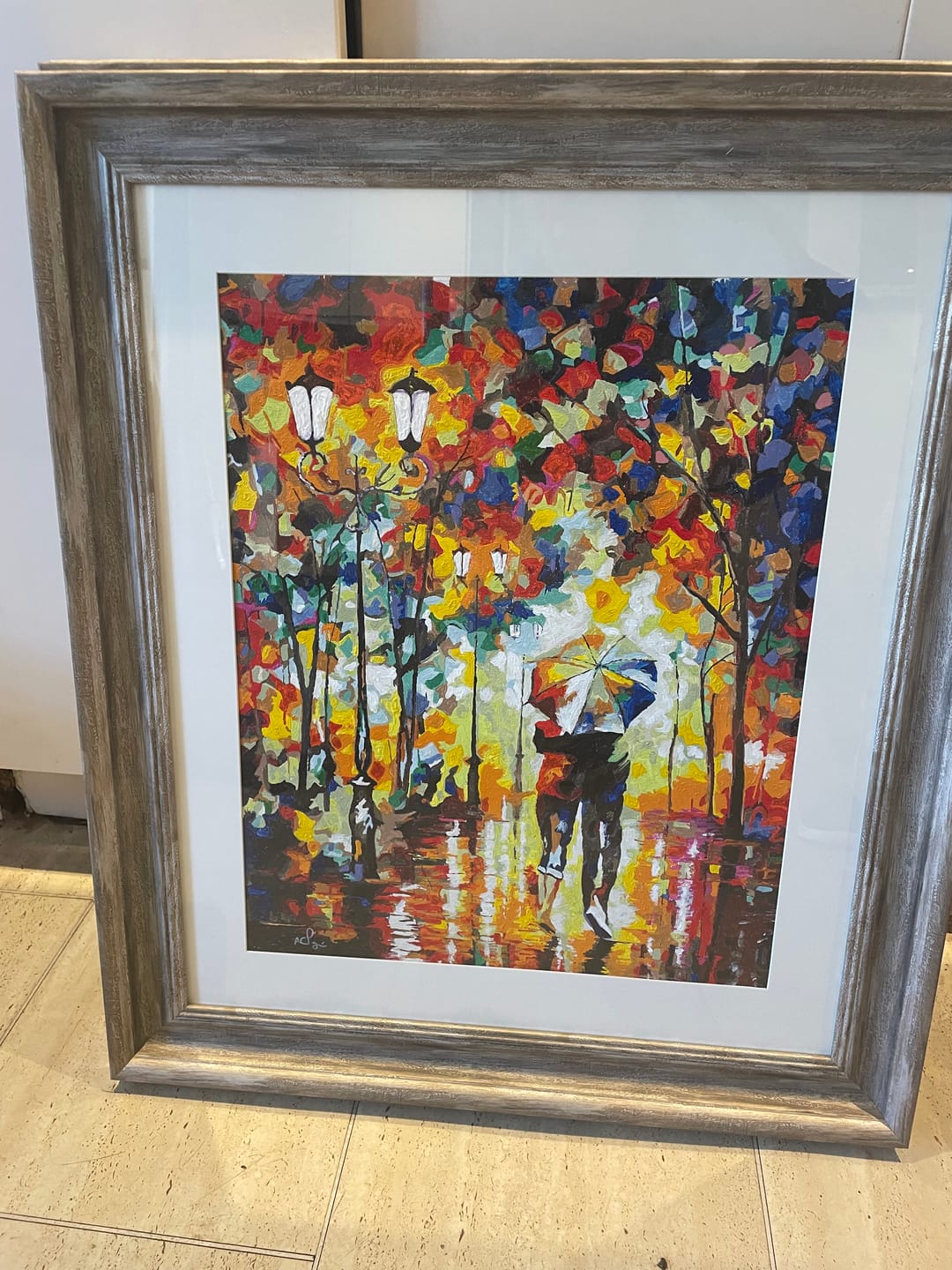 Customer photo review of Custom Paint By Numbers