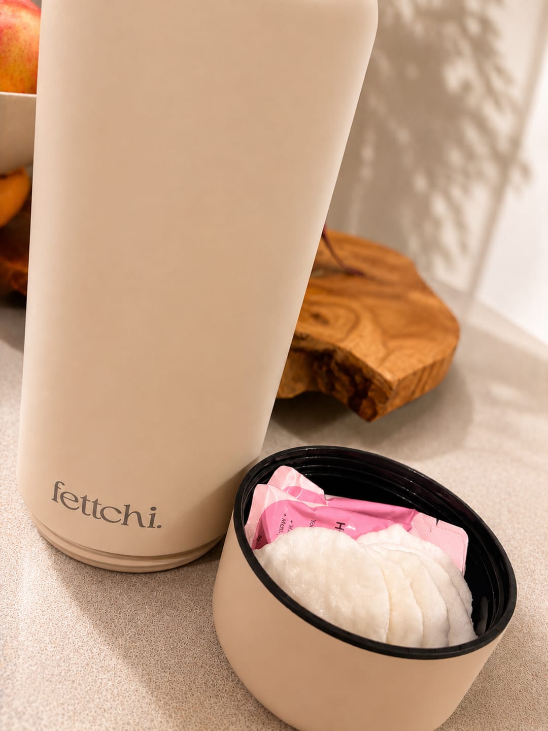 Customer photo review of The Fettchi Bottle - Beige