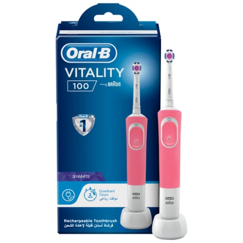 Customer photo review of Oral-B Powered Toothbrush 3D Whit Vitality With Timer