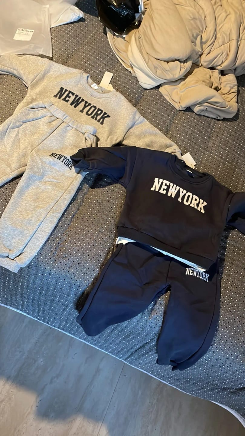 Customer photo review of New York Print Jogger Set
