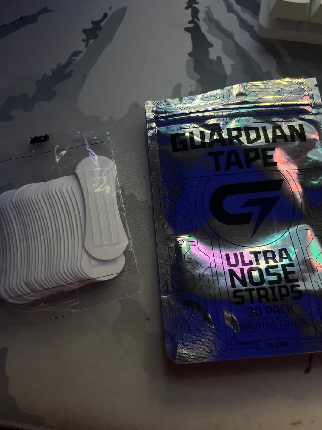 Customer photo review of Ultra Nose Strips - 30 Pack