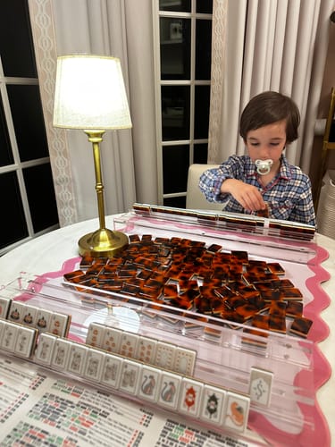 Customer photo review of Crystal Clear Siamese Racks