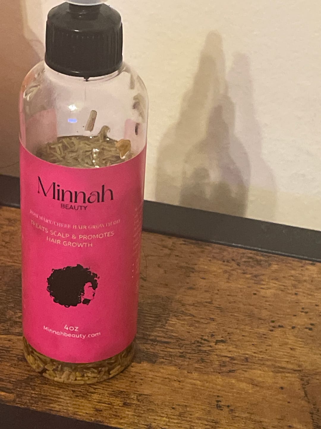 Customer photo review of Herbal Hair Growth Oil
