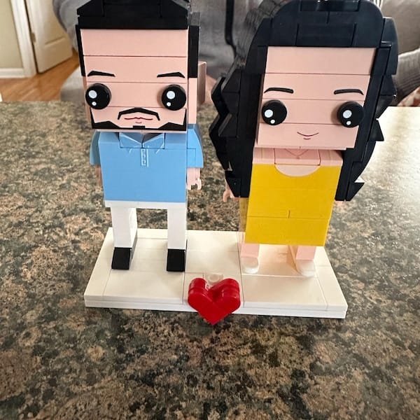 Customer photo review of Custom Fully Body Brick Figures