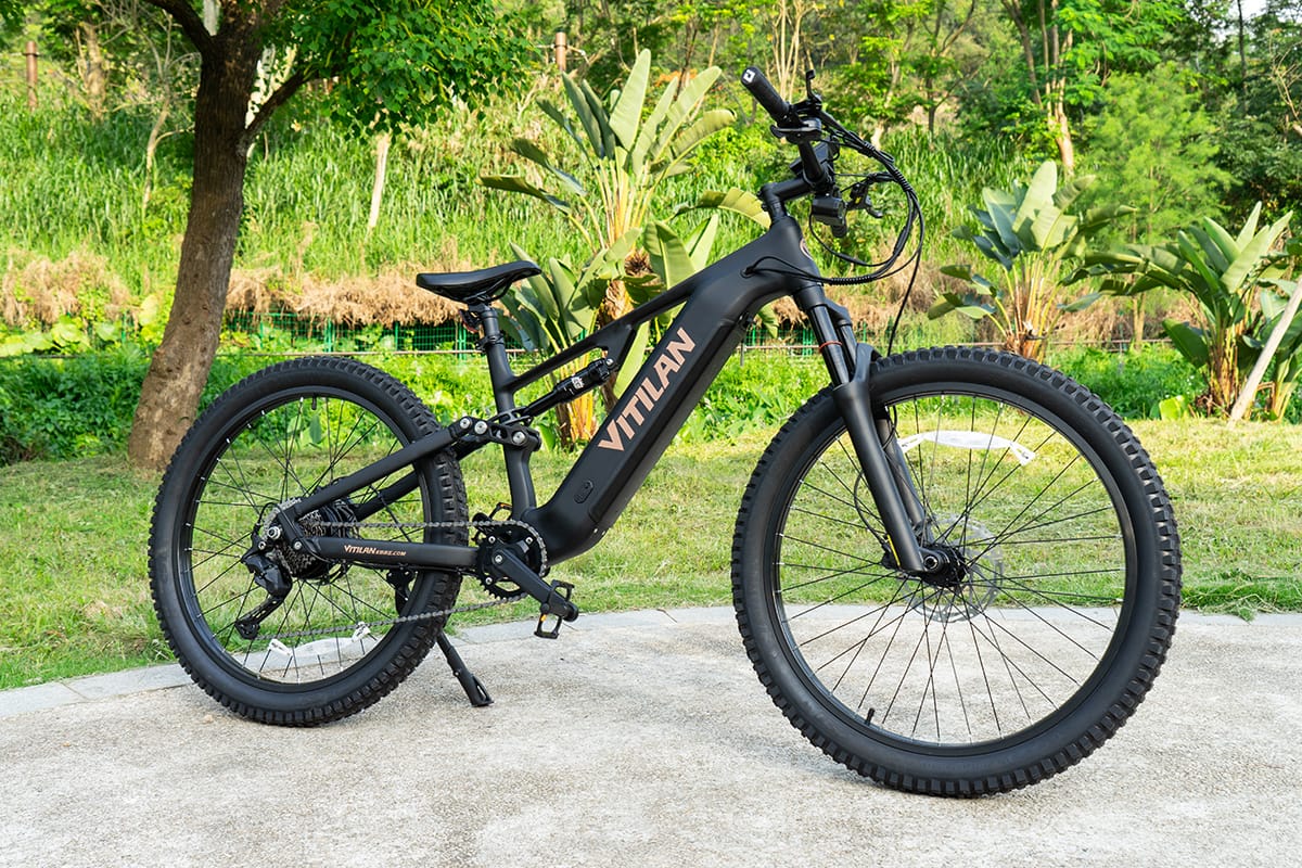Customer photo review of M5 Full Suspension All-Terrain Mountain E-bike