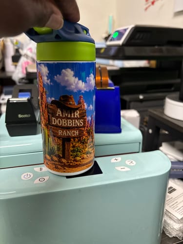 Customer photo review of Gang Sheet (Builder)