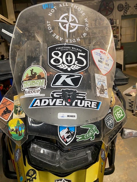Customer photo review of 100 - 4" Custom Vinyl Stickers