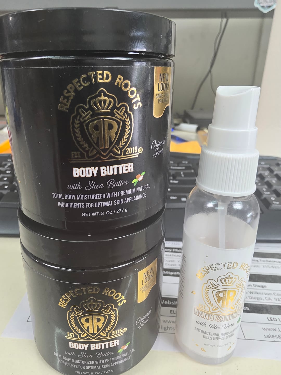 Customer photo review of Body Butter - Original Scent