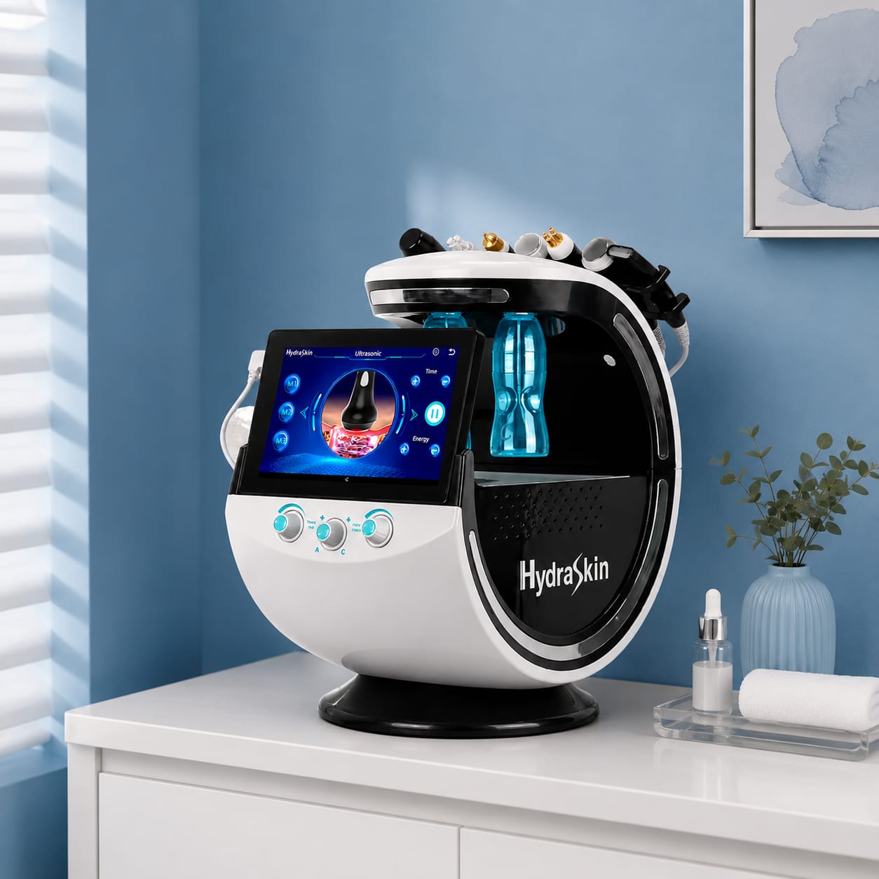 Customer photo review of HydraSkin AI 6 in 1 Intelligent Facial Treatment System