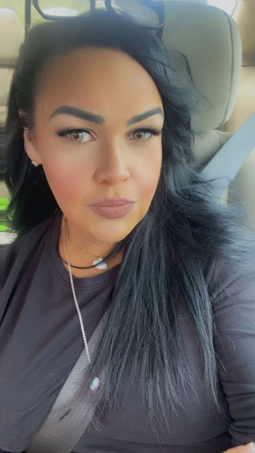 Customer photo review of Himalaya Brown Prescription  Colored Contact Lenses