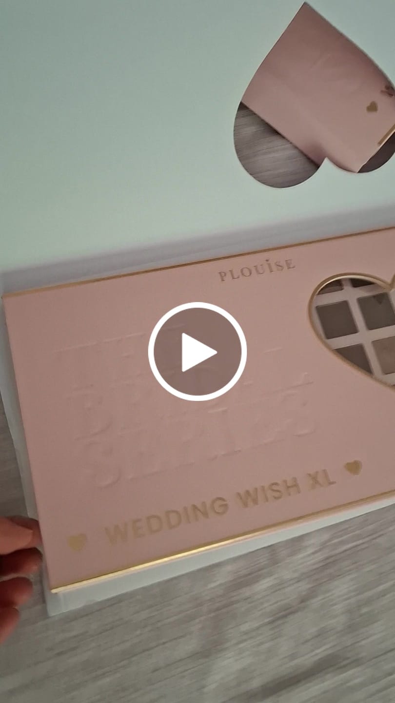 Recenzja wideo klienta dotycząca palety Wedding Wish XL