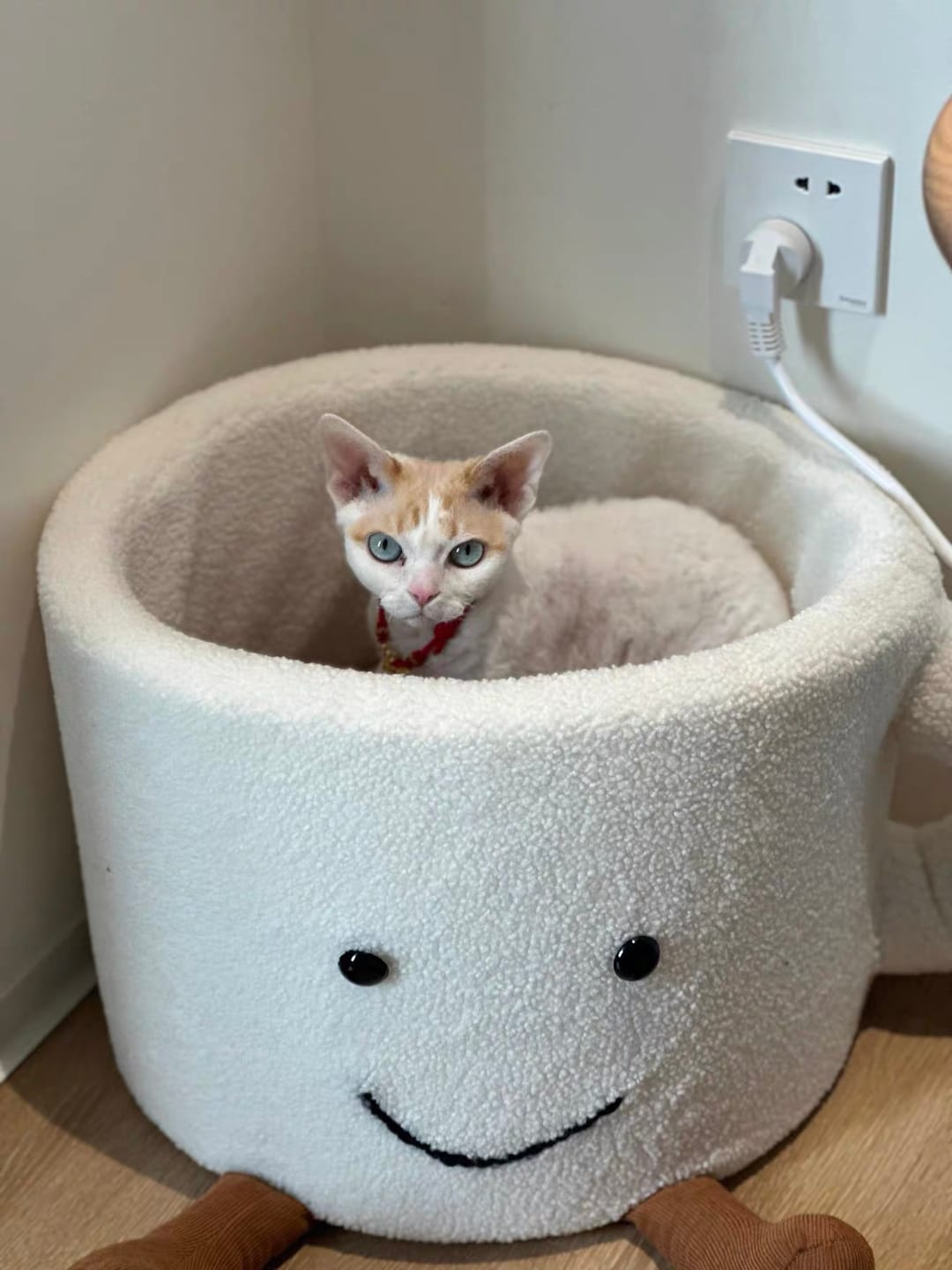 Customer photo review of The Snuggle Mug