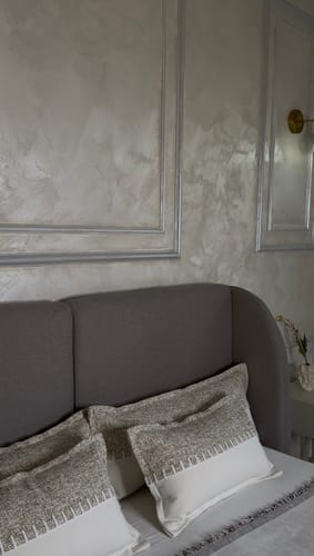 Customer photo review of Feather Lumbar Pillow Insert