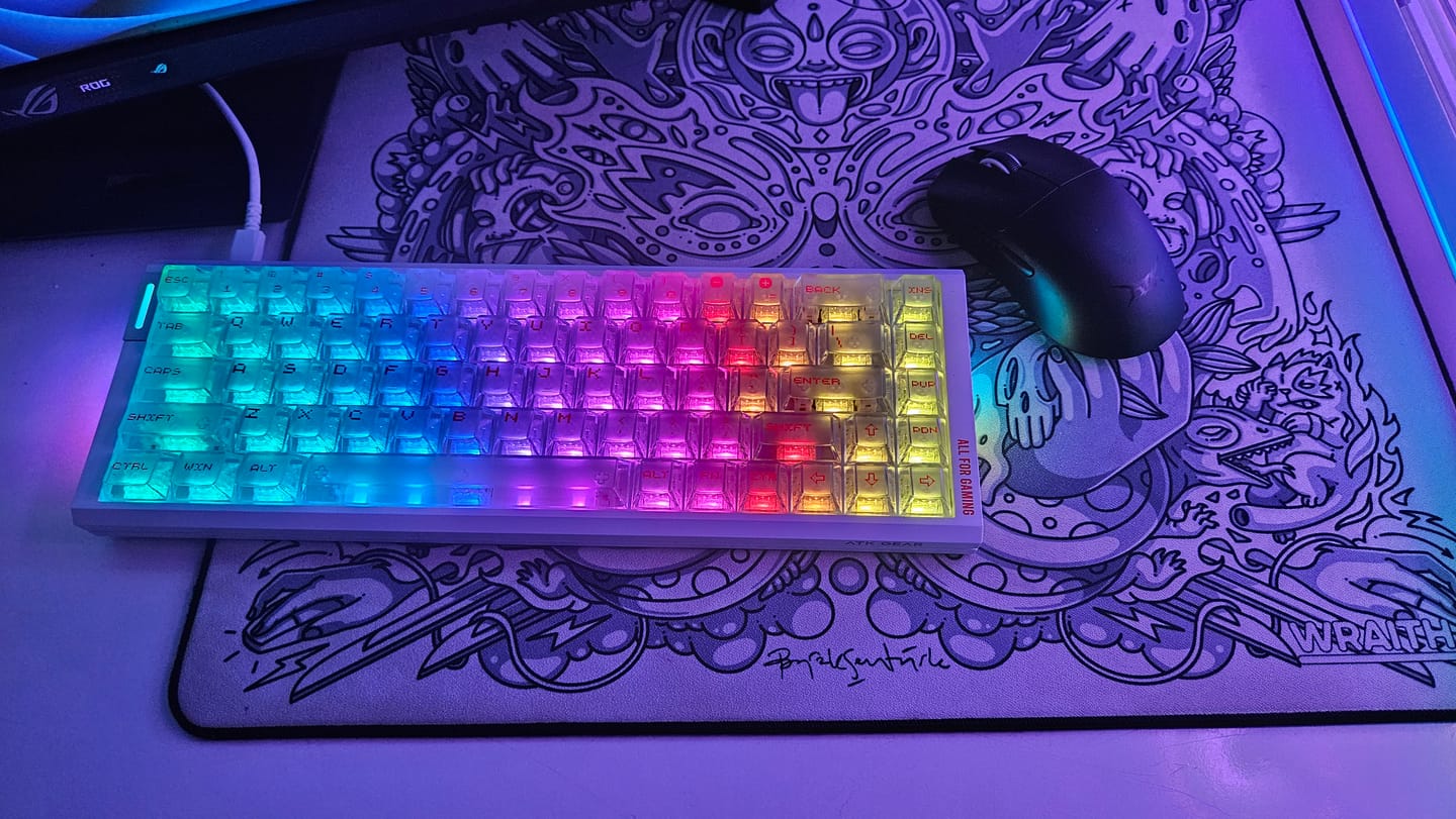 Customer photo review of ATK RS6 Air Klavye (Manyetik Switch / HE)