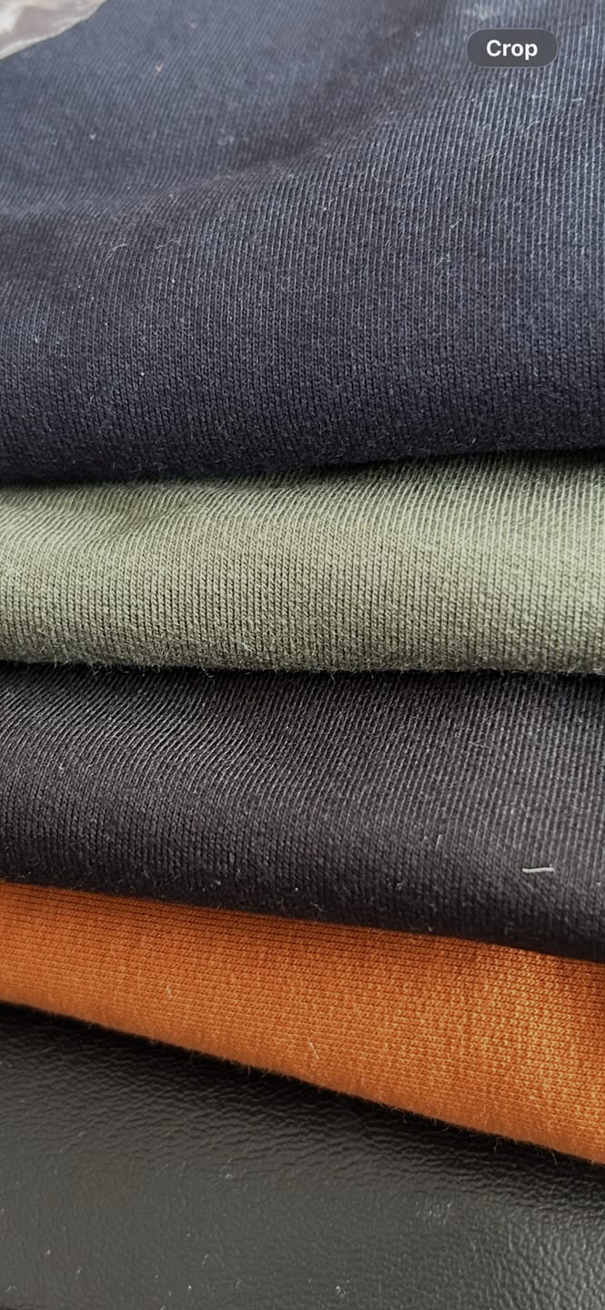 Customer photo review of Plain French Terry Remnants