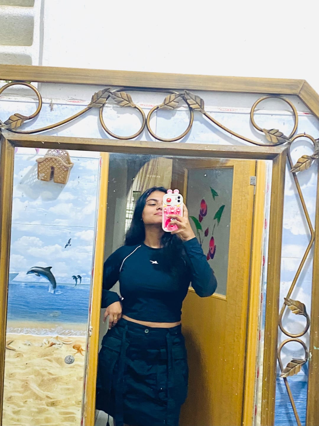 Customer photo review of Off duty active fitted top