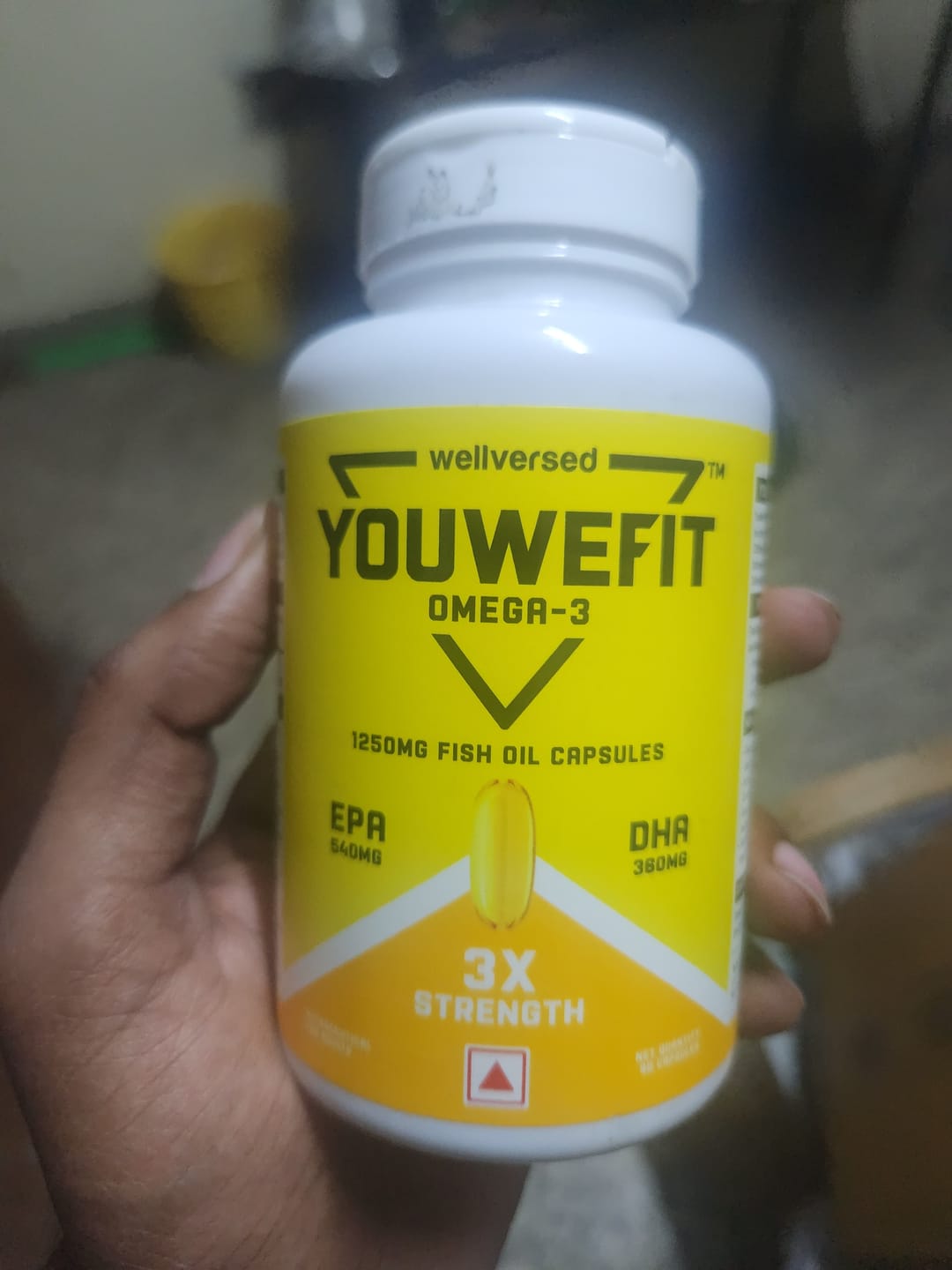 Customer photo review of YouWeFit Omega-3 Fish Oil (90 Capsules), 1250mg