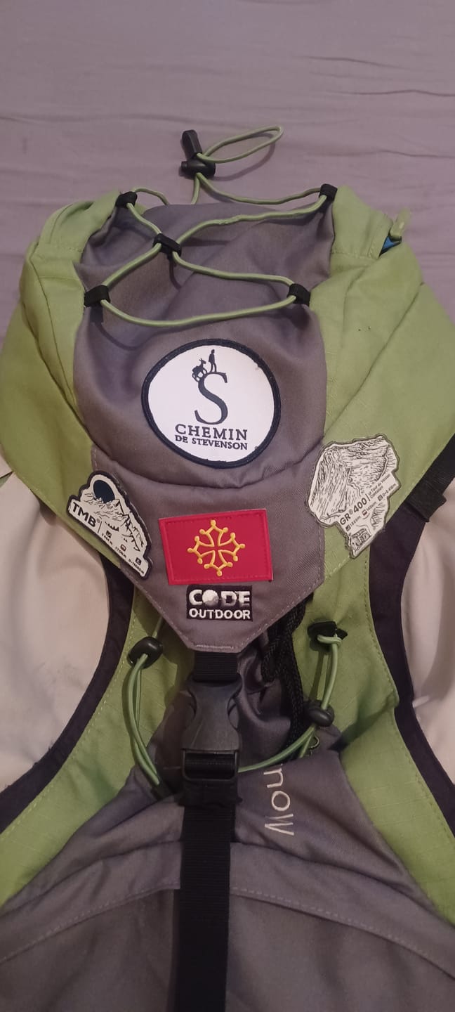 Customer photo review of Écusson GR®400 Le Tour du Volcan Cantalien