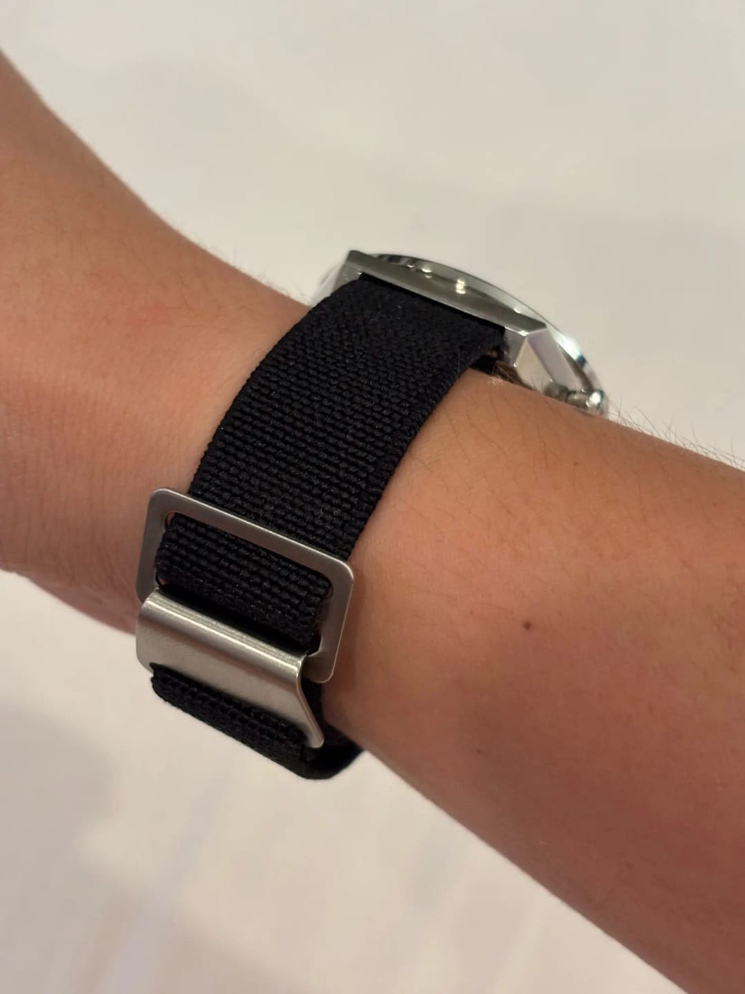 Customer photo review of Amazfit Watch Bands Nylon One Size Fits All Universal Strap