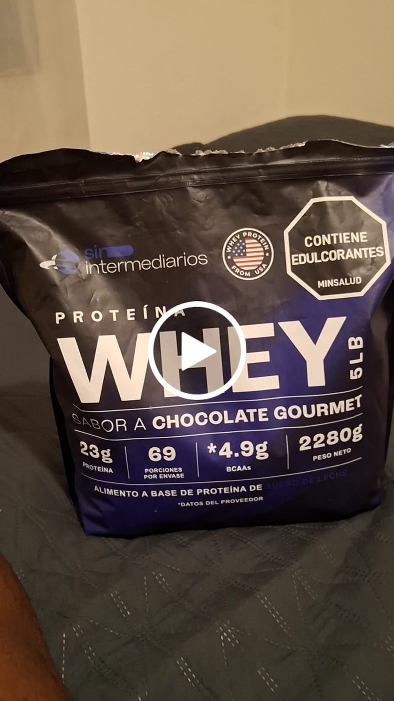 Customer video review of Proteína Whey