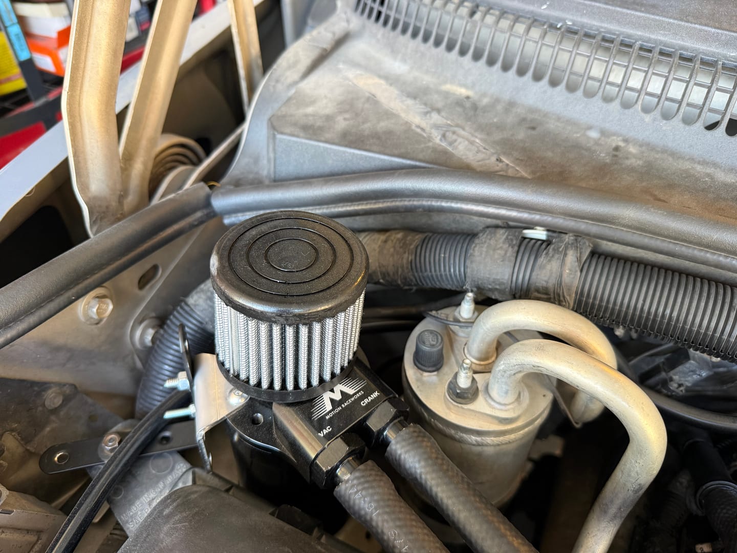 Customer photo review of Active 2 Stage Oil Separator / Oil Catch Can