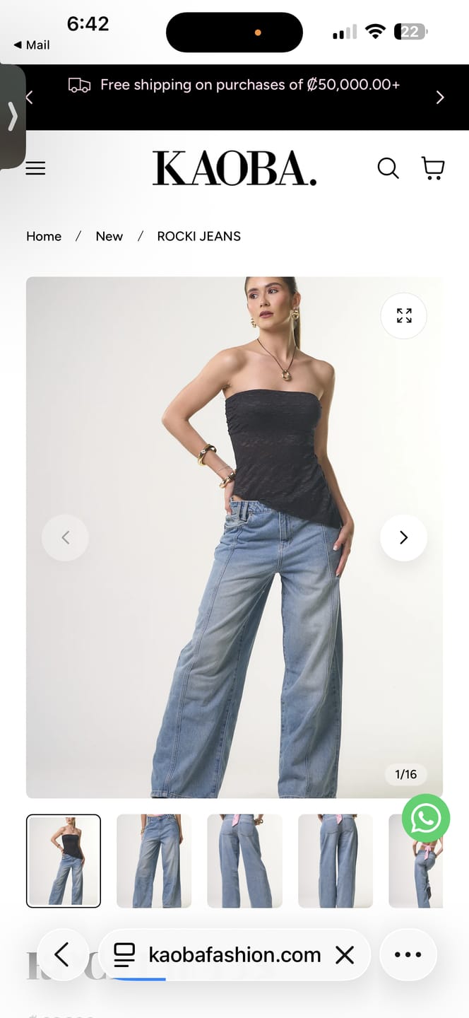 Customer photo review of ROCKI JEANS