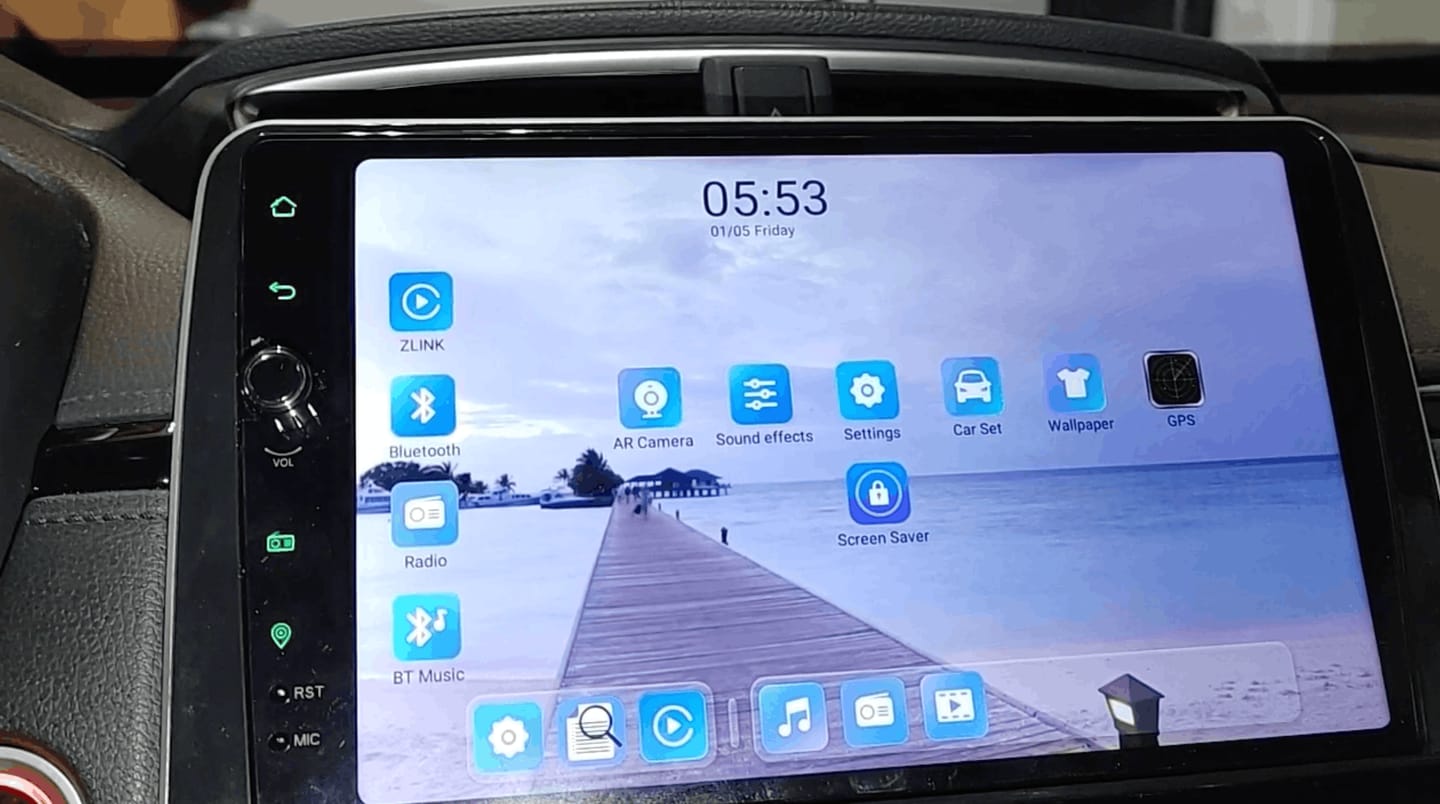 Customer photo review of Honda CRV 2017-2021 — Premium 10.1” CarPlay & Android Auto Head Unit