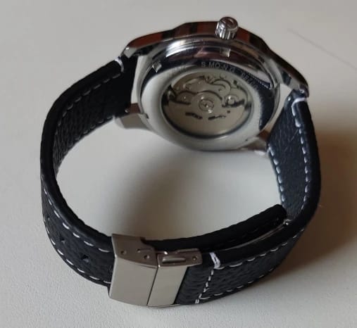 Customer photo review of Amazfit Leather Watch Bands Genuine Cowhide Replacement Strap for Smartwatch