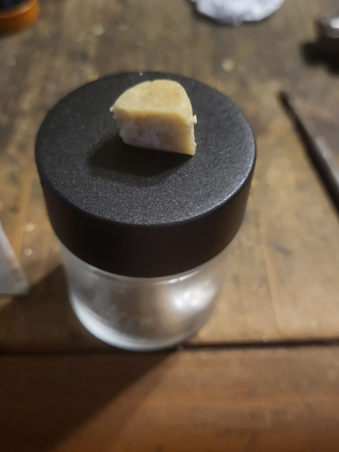 Customer photo review of Static Sift - THCa Hash Bar - 100g