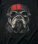Customer photo review of Bulldog Rider 34 T-Shirt