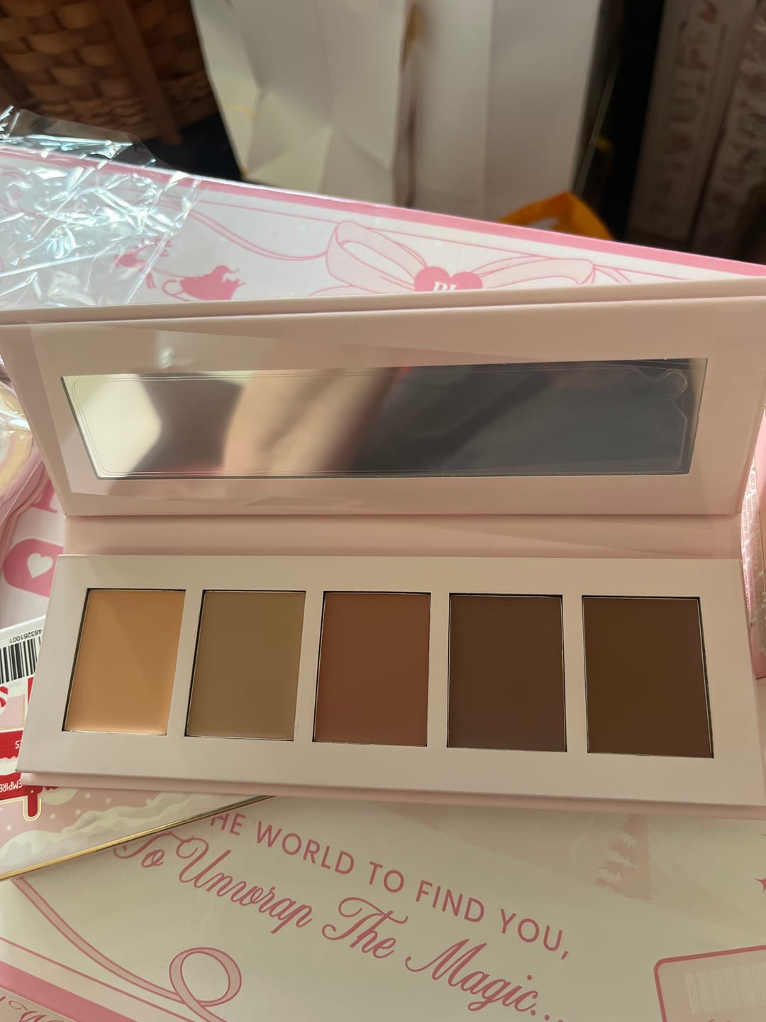 Customer photo review of Naughty And Nice Lipstick Palettes