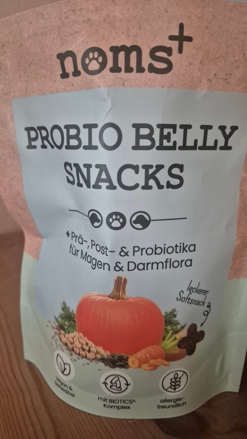 Customer photo review of Probio Belly Snacks für Hunde mit BIOTICS³-Komplex: Präbiotika, Probiotika & Postbiotika