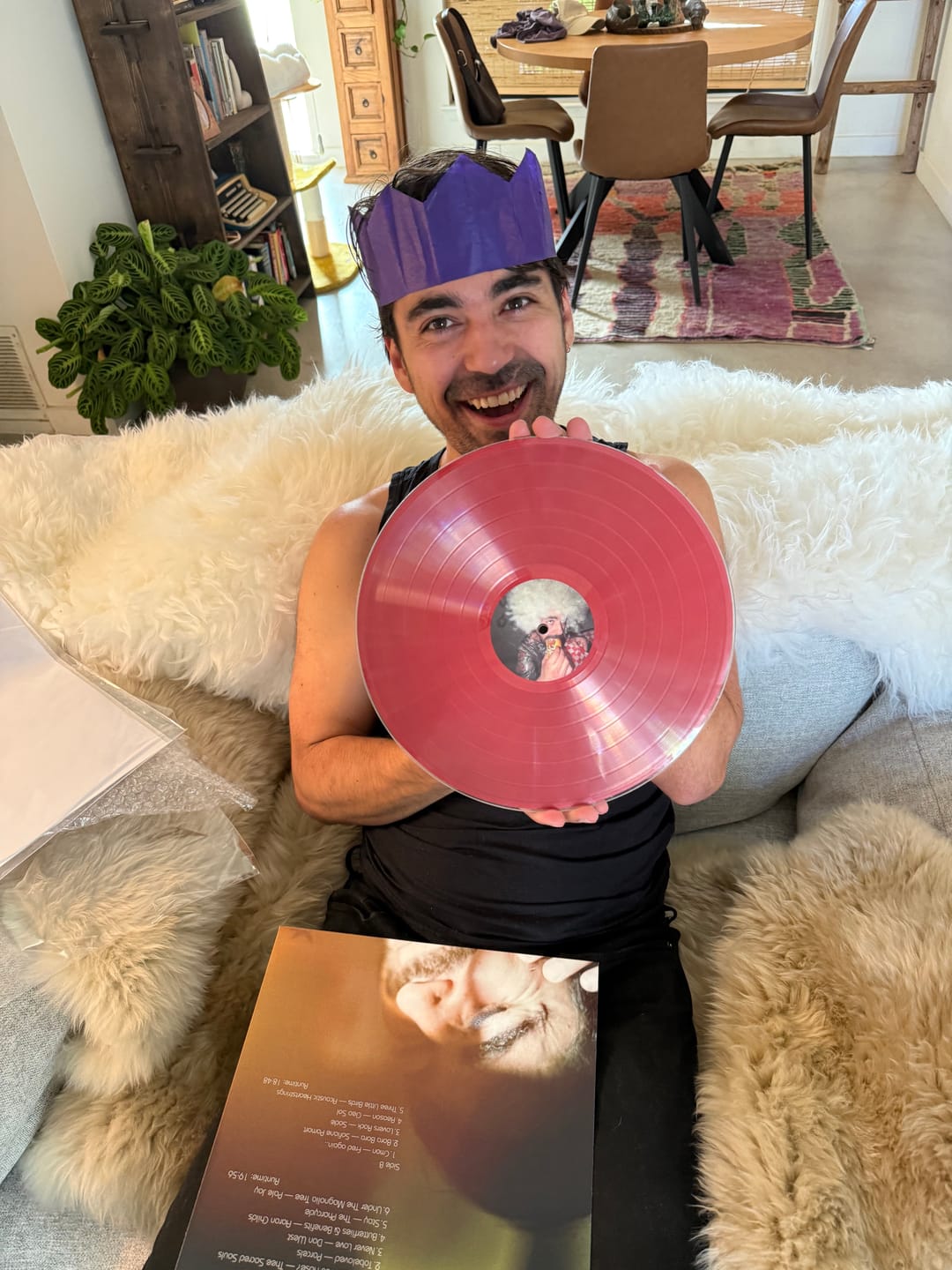 Customer photo review of Custom Vinyl Records