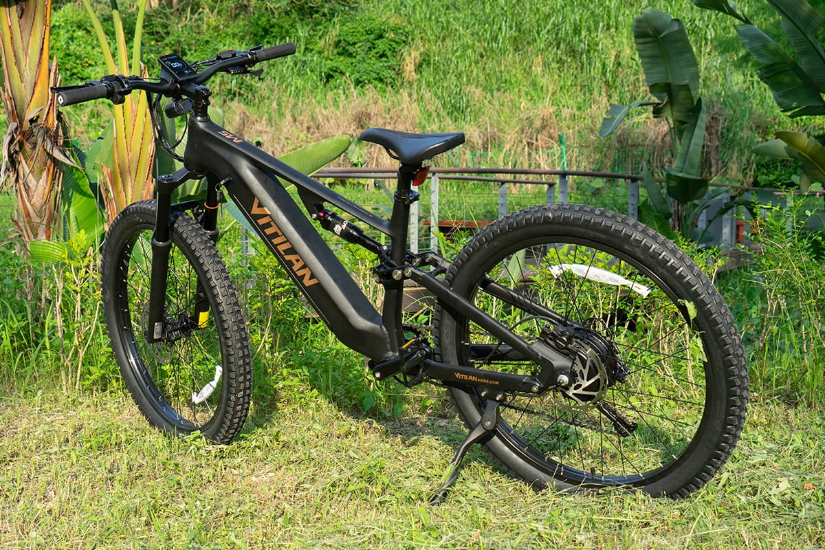 Customer photo review of M5 Full Suspension All-Terrain Mountain E-bike