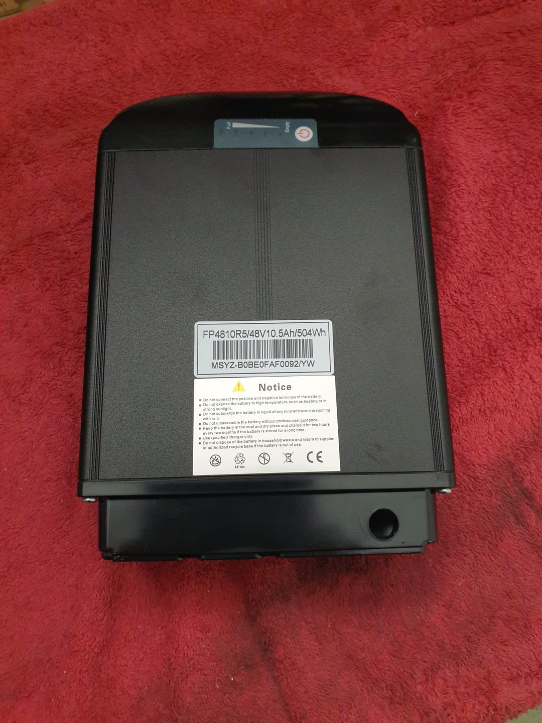 Customer photo review of VITAL-ROLLER - Batterie / Wechselakku