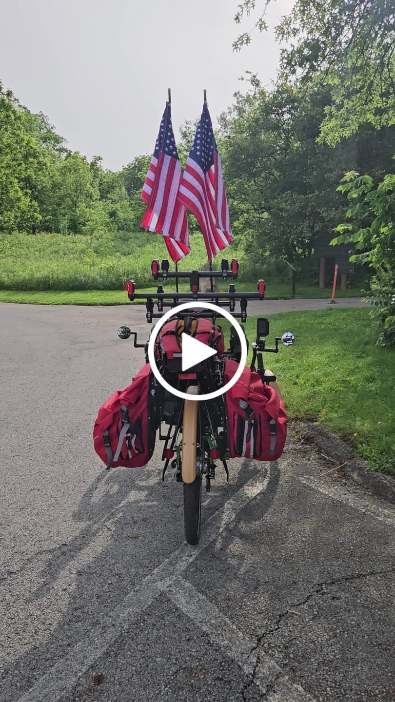 Customer video review of 16" x 24" American Flag