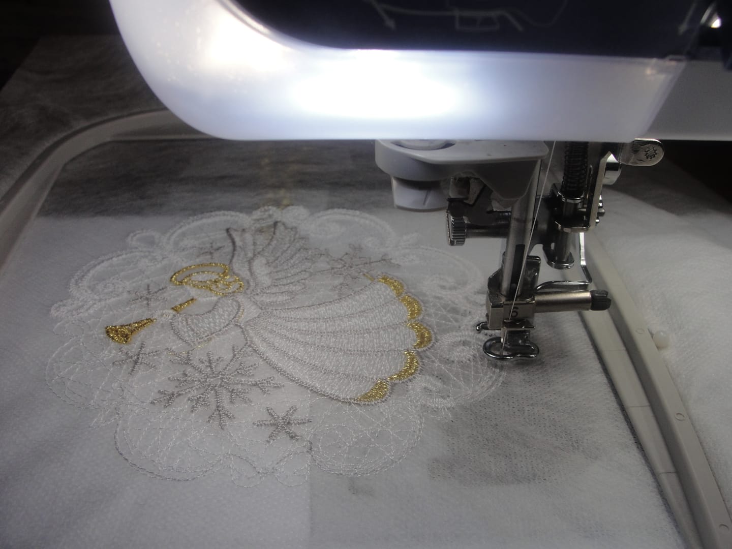 Customer photo review of Embroidery Foot (W), Brother #XF4012001