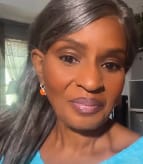 Customer photo review of Luvwin Salt & Pepper Gray Beginner Friendly Glueless Straight Wig 100% Human Hair