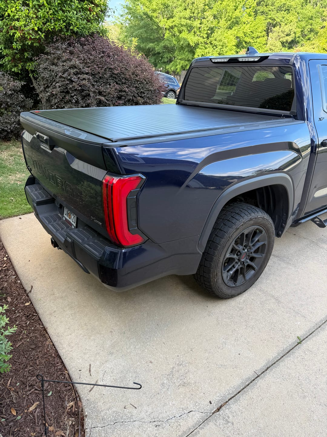 Customer photo review of Rough Country 50514551 Hard Roll Up Bed Cover | 5'7" Bed | Toyota Tundra 2WD/4WD (2022-2026)
