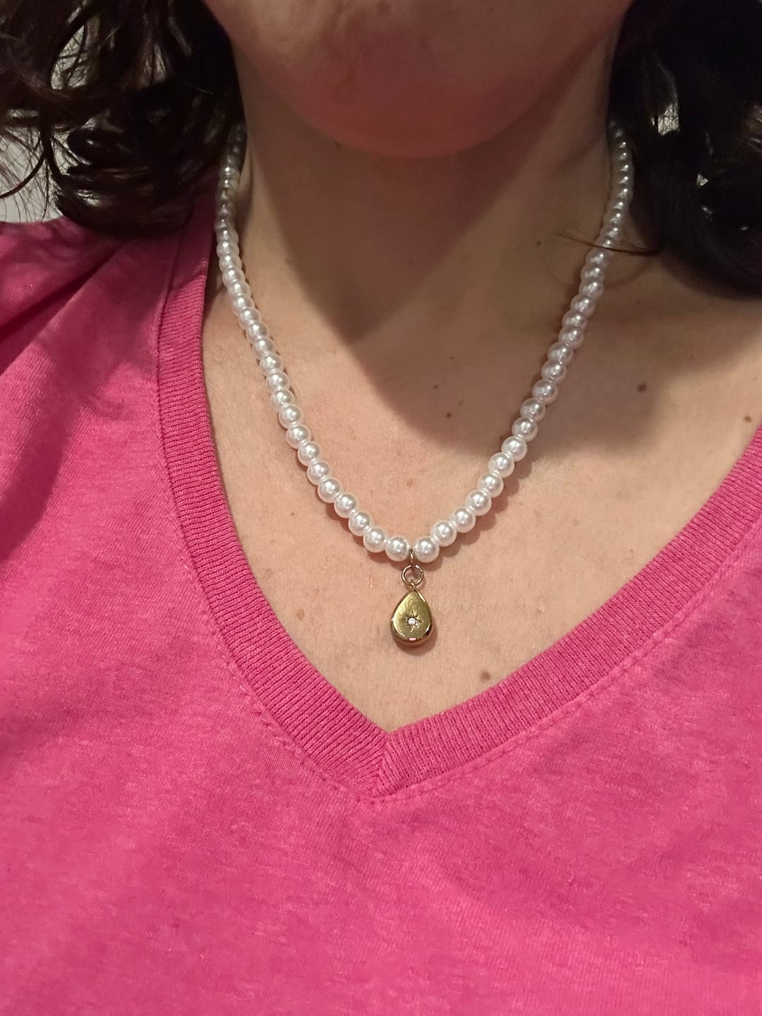 Customer photo review of Collar Pearl Stella