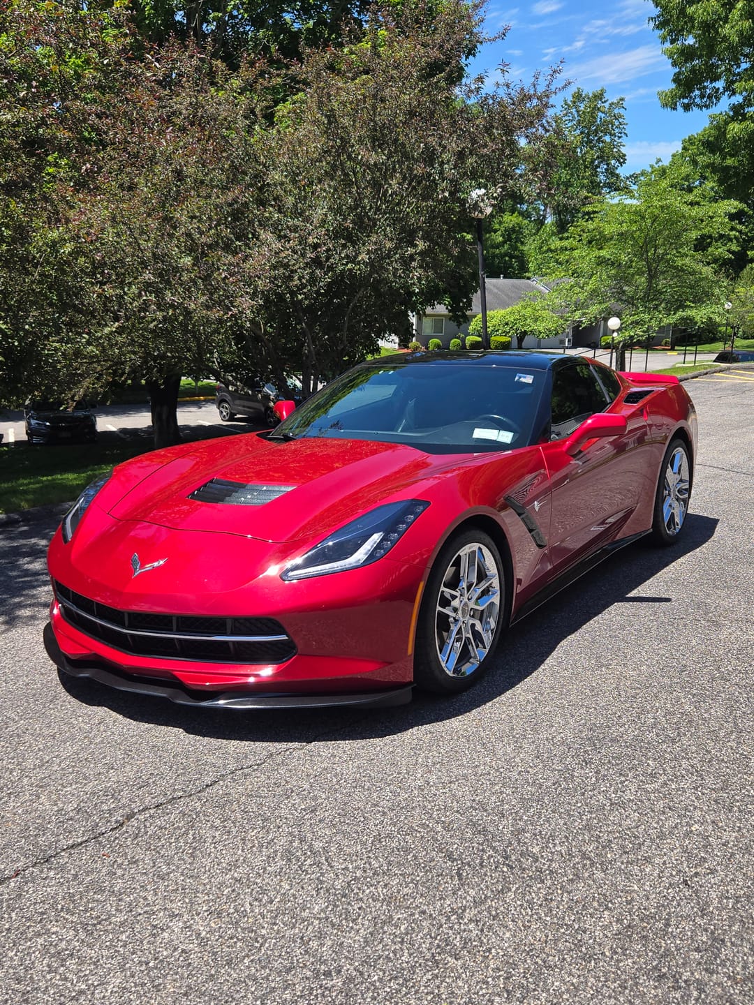 Customer photo review of Corvette C7 Stingray EOS Preformance Package Front Splitter