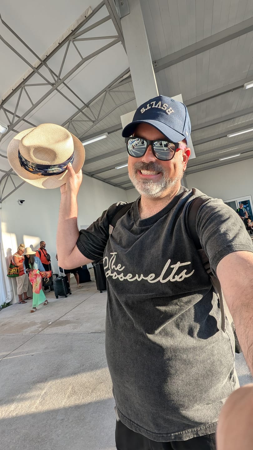 Customer photo review of The Flip – 5-Panel Curved Brim Hat