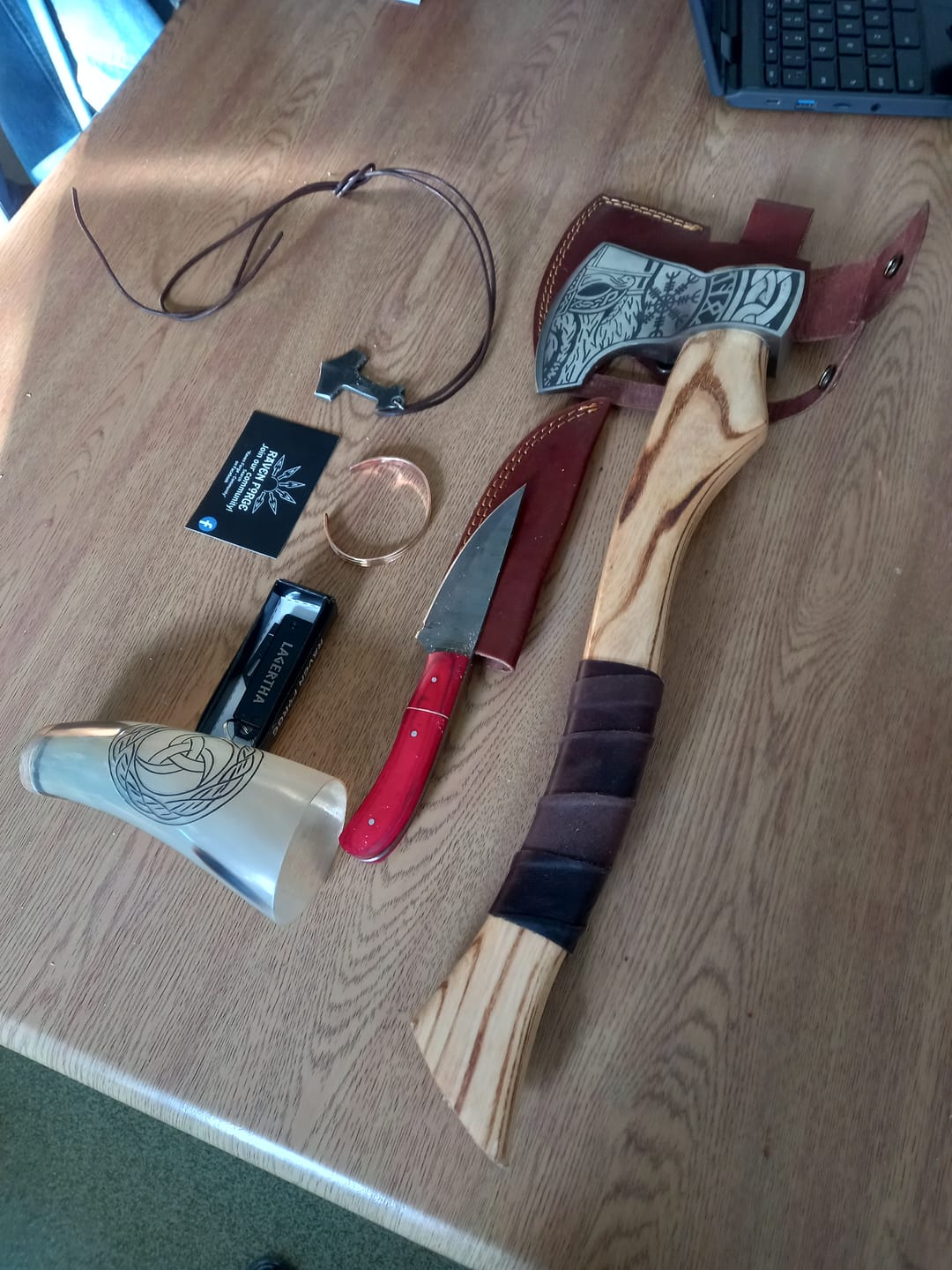 Customer photo review of Mystery Viking Box