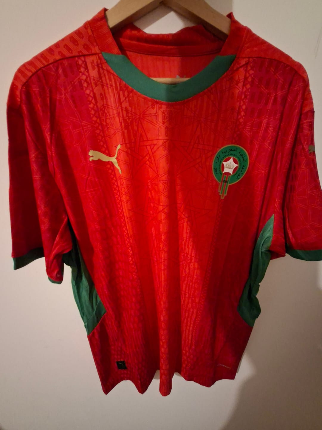 Customer photo review of Maillot Maroc saison 2025