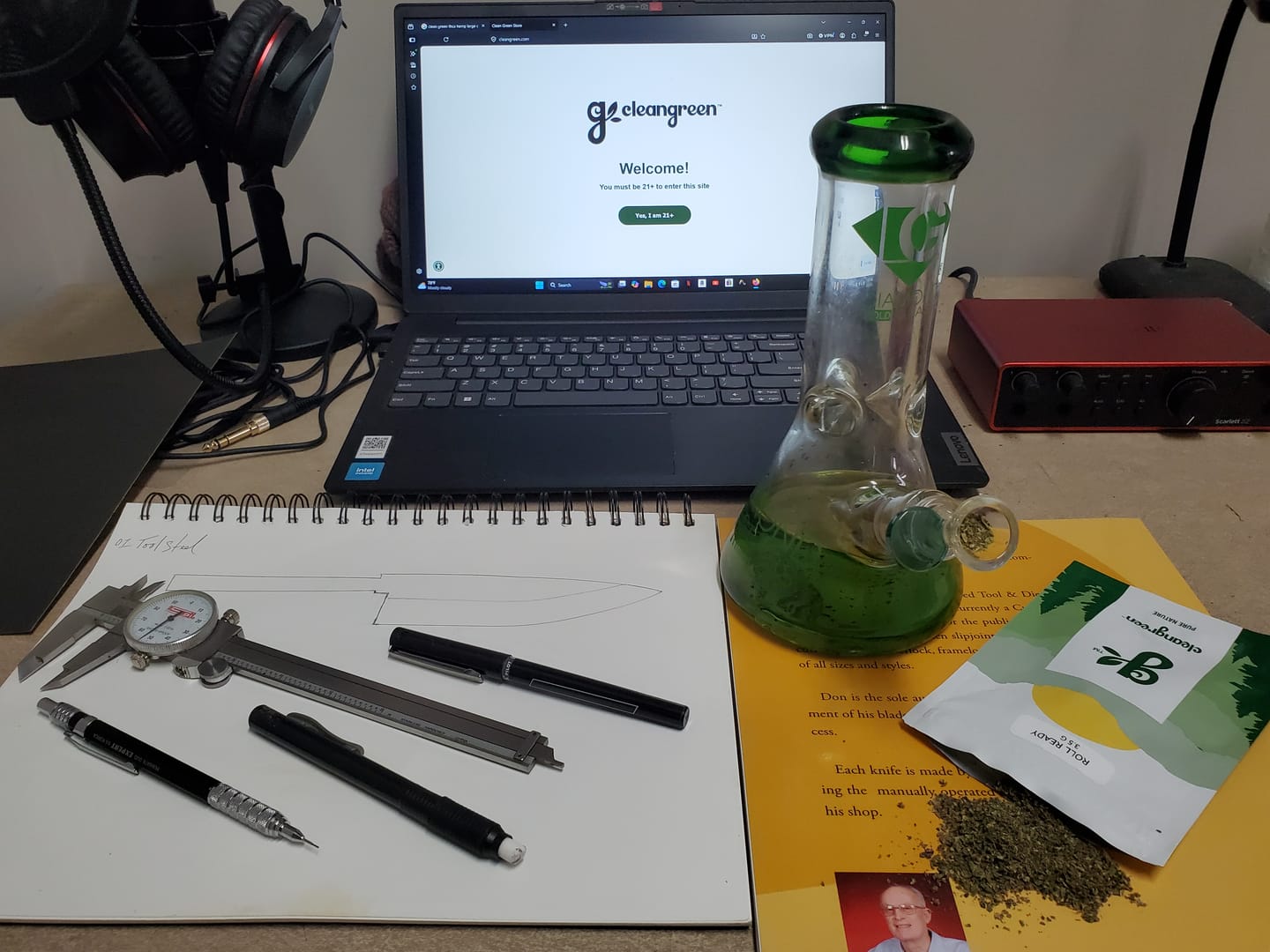 Customer photo review of Roll Ready Ground – 3.5g Hybrid Flower