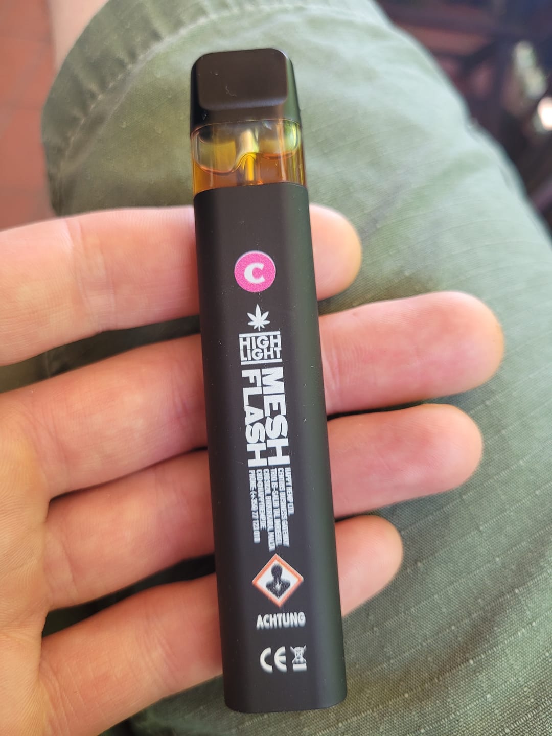 Customer photo review of Highlight Meshflash HHZ Cassis 2 ml