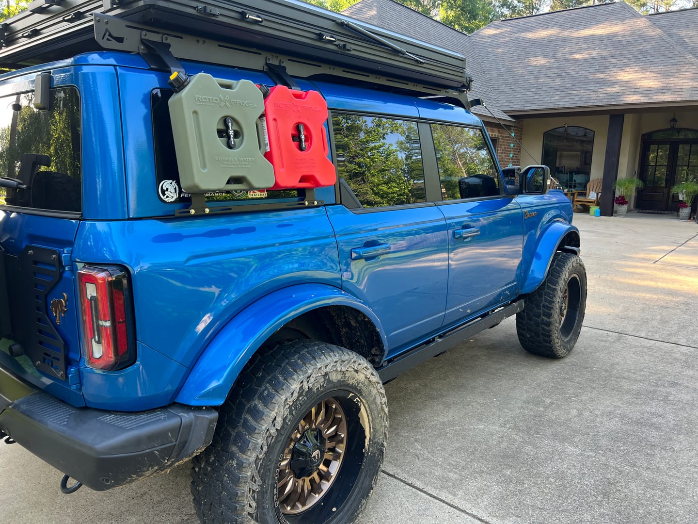 Customer photo review of Modular Roof Rack For The Ford Bronco 4-Door (2021-Current)